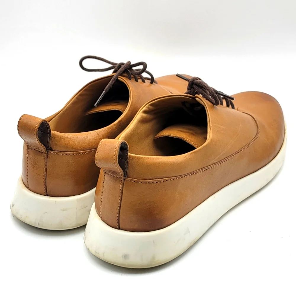 EXPRESS Men's Tan Leather Casual Shoes SIZE 9‎ #1527